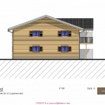 Façade nord  logo ESI