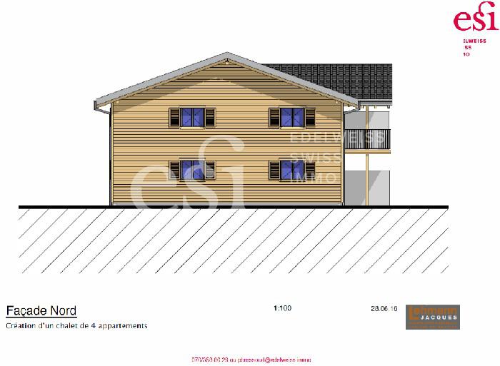 Façade nord  logo ESI