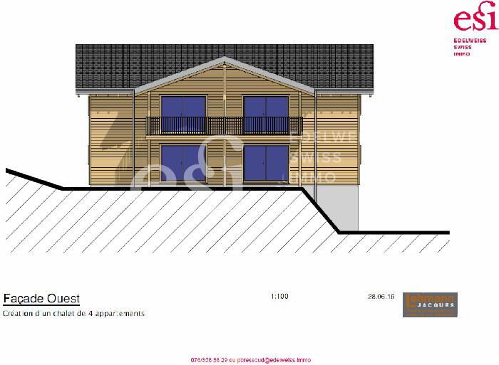 Façade ouest logo ESI